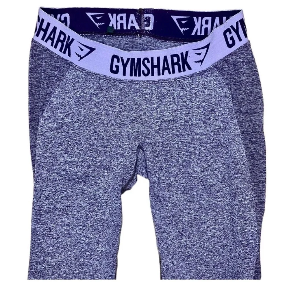 🦈 Gymshark Flex Dry Purple Marl Leggings